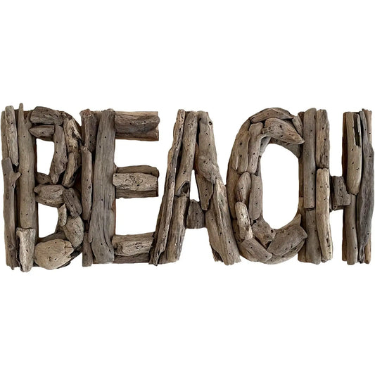 BEACH Driftwood Decor