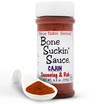 Bone Suckin'  Cajun Seasoning + Rub