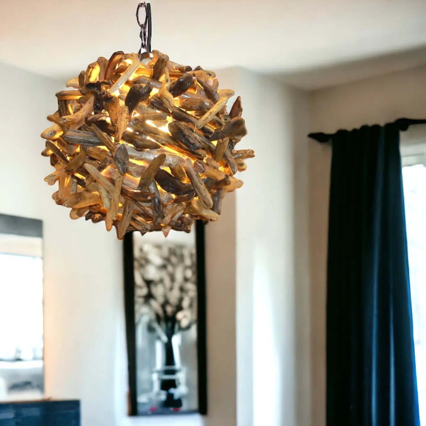 Driftwood Hanging Lamp