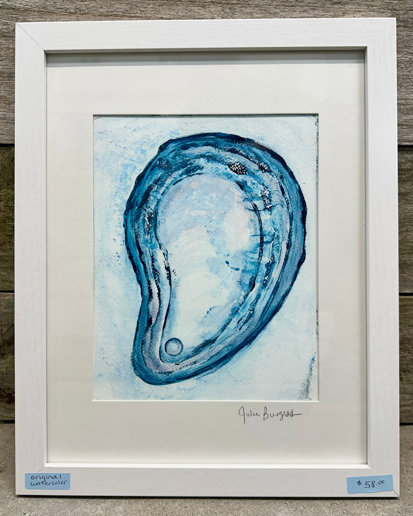 Oyster Watercolor Print