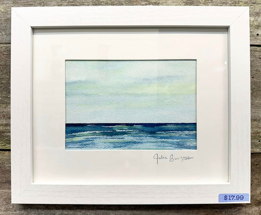 Ocean View Watercolor Print