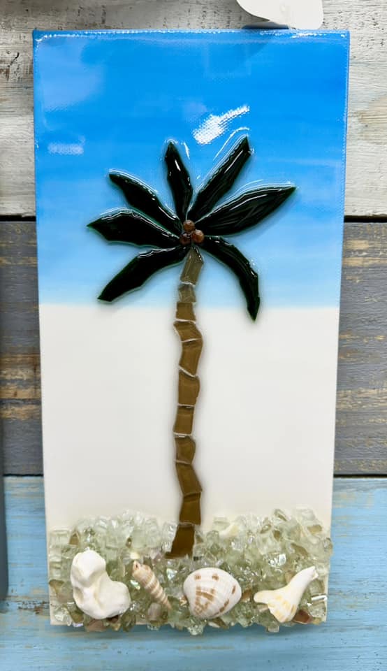 Resin Palm Tree