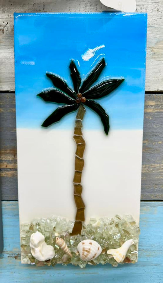 Resin Palm Tree