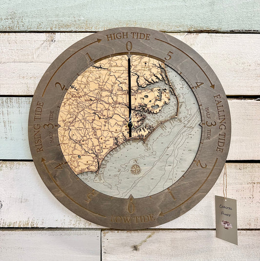 NC Coast Tide Clock